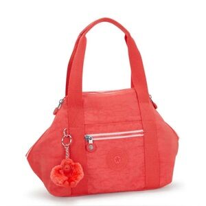 Kipling Coral Art Mini Bag with Adjustable Strap (handbag or crossbody bag)